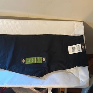 Dickies women’s flat front stretch twill pant Slim Fit Bootcut